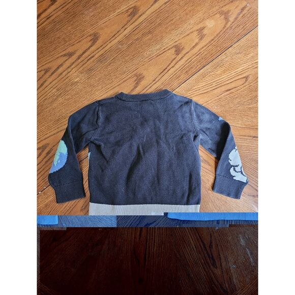 Baby Gap 3T Sweater Outer Space Rocket Theme 100% Cotton - Picture 4 of 4